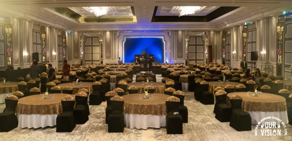 Corporate Diwali event décor by Our Vision Events